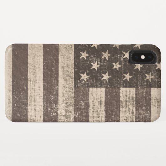 Coques Case-Mate iPhone Drapeau vintage (Dos (Horizontal))