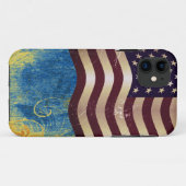 Coques Case-Mate iPhone Drapeau vintage américain 04 (Dos (Horizontal))