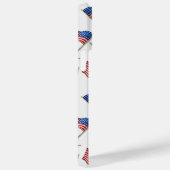 COQUES Case-Mate iPhone DRAPEAUX AMÉRICAINS BLEU BLANC ROUGE (Verso / Droite)