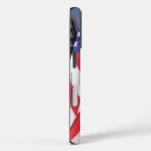 Coques Case-Mate iPhone Drapeaux américains, Nom personnalisé (Verso / Droite)