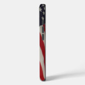 Coques Case-Mate iPhone Drapeaux américains, Nom personnalisé (Verso / Gauche)
