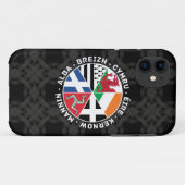 Coques Case-Mate iPhone Drapeaux des nations celtes (Dos (Horizontal))