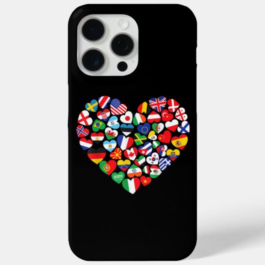 Coques Case-Mate iPhone Drapeaux des pays du pavillon international (Verso)