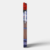 Coques Case-Mate iPhone Drapeaux et fleurs dans Philipsburg Montana (Verso / Gauche)