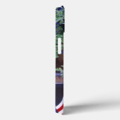 Coques Case-Mate iPhone Drapeaux et fleurs dans Philipsburg Montana (Verso / Droite)