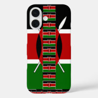 Drapeaux miniers sans fil du Kenya Frames Art