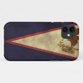 Coques Case-Mate iPhone Drapeaux - Samoa américaines (Dos (Horizontal))