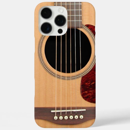 Coques Case-Mate iPhone Dreadnoud Acoustique 6 cordes Guitare (Verso)