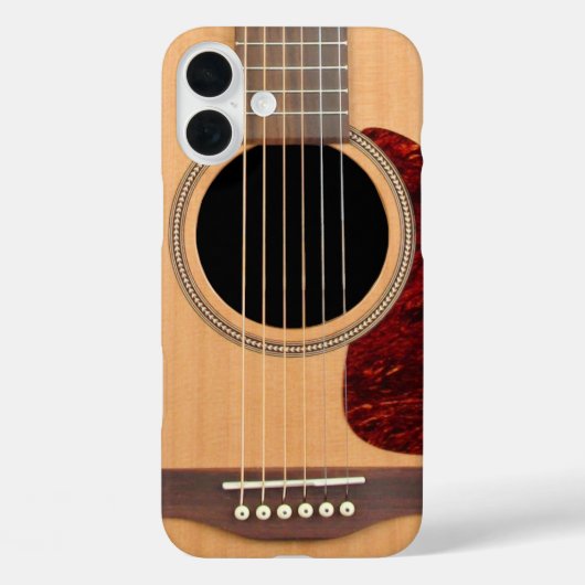 Coques Case-Mate iPhone Dreadnoud Acoustique 6 cordes Guitare (Verso)