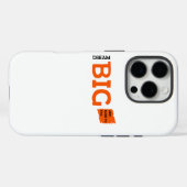 Coques Case-Mate iPhone Dream Big Motivation (Verso (horizontal))