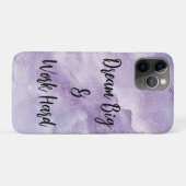 Coques Case-Mate iPhone Dream Big & Work Hard (Dos (Horizontal))