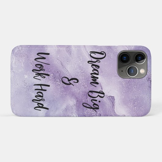 Coques Case-Mate iPhone Dream Big & Work Hard (Dos (Horizontal))