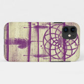 Coques Case-Mate iPhone Dream Catcher Purple Wood (Dos (Horizontal))