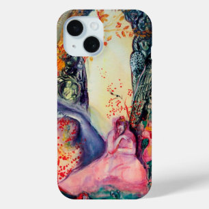 Coque Pour iPhone 15 DREAM D'OR / Méditation Yoga Jardin Zen