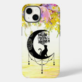 Coques Case-Mate iPhone Dreamcatcher avec chat | Suivez vos rêves (Verso)