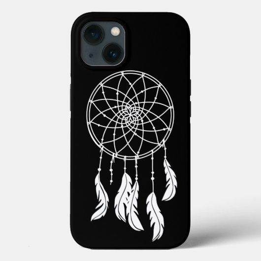 Coques Case-Mate iPhone Dreamcatcher en blanc (Verso)