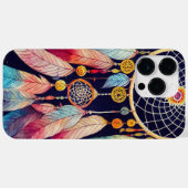 COQUES Case-Mate iPhone DREAMCATCHER EN COULEUR D'EAU ET PLUMES (Verso (horizontal))