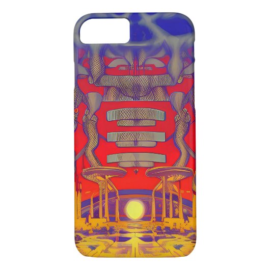Coques Case-Mate iPhone Dreamland psychédélique (Dos)