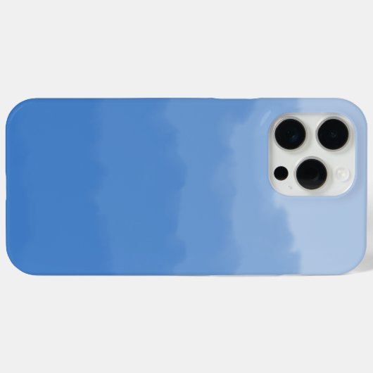 Coques Case-Mate iPhone Dreamy blue sky gradient  (Verso (horizontal))