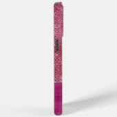 Coques Case-Mate iPhone Dreamy Glitzy rose étincelant (Verso / Droite)