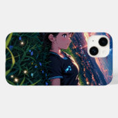 Coques Case-Mate iPhone Dreamy Star Gazing (Verso (horizontal))