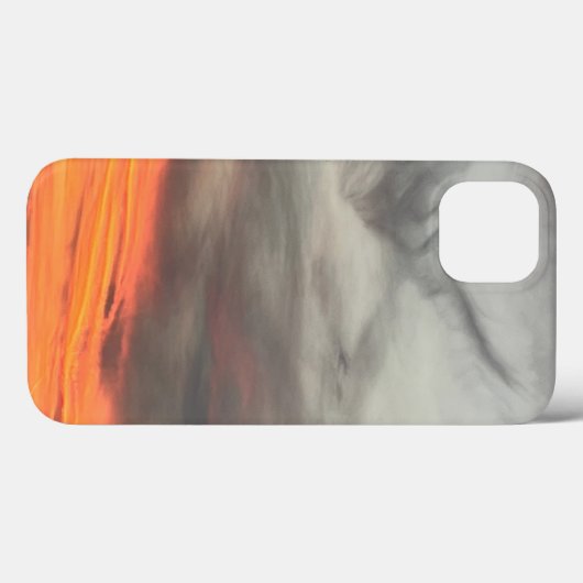 Coques Case-Mate iPhone Dreamy Sunset Sky (Verso (horizontal))