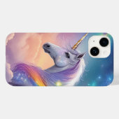 Coques Case-Mate iPhone Dreamy Unicorn Parties scintillant Pastel Galaxy N (Verso (horizontal))