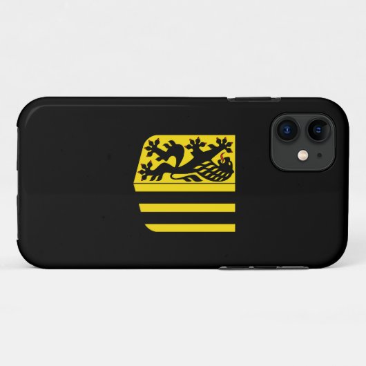 Coques Case-Mate iPhone Dresden emblem Germany flag symbol coat arms (Dos (Horizontal))