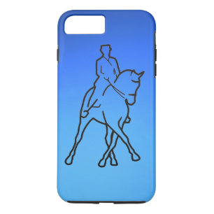 COQUES POUR iPhone DRESSAGE - DEMI DE PASSAGE - BLEU FANÉ