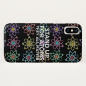 Coques Case-Mate iPhone DRESSÉ POUR LES ATOMES Science (Dos (Horizontal))
