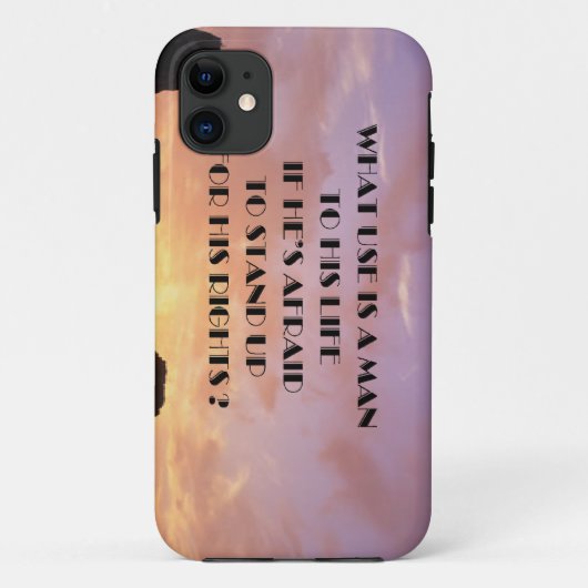 Coques Case-Mate iPhone Droits de l'homme (Dos)