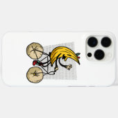 Coques Case-Mate iPhone Drôle Banana Biker Design de dessin (Verso (horizontal))