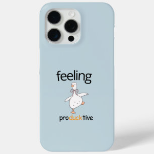 Coque iPhone 15 Pro Max Drôle Canard Personnalisé Sentiment de Texte Produ