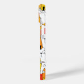 Coques Case-Mate iPhone Drôle Cartoon Cats Group Doodle (Verso / Gauche)