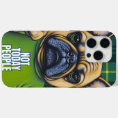 Coques Case-Mate iPhone Drôle Chien de taureau français (Verso (horizontal))