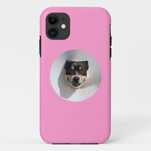 Coques Case-Mate iPhone Drôle chien souriant (Dos)