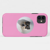 Coques Case-Mate iPhone Drôle chien souriant (Dos (Horizontal))