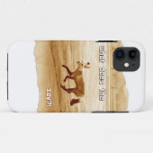 Coques Case-Mate iPhone drôle de ce que dit le renard (Dos (Horizontal))