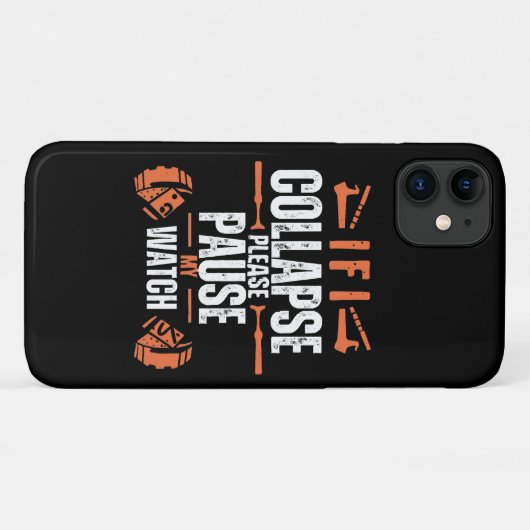 Coques Case-Mate iPhone Drôle de course (Dos (Horizontal))