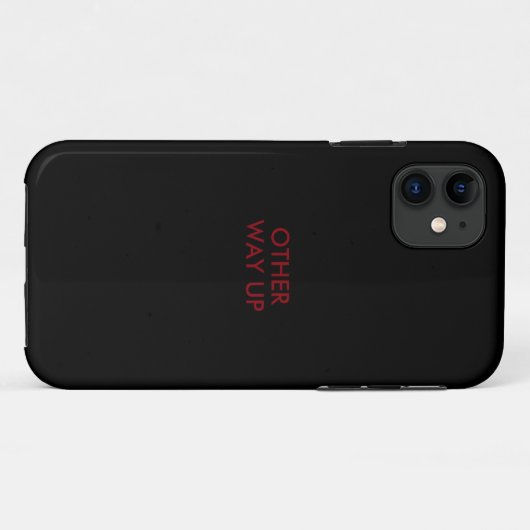 Coques Case-Mate iPhone Drôle de dire "l'inverse" (Dos (Horizontal))