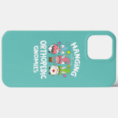 Coques Case-Mate iPhone Drôle De S'Accrocher Avec Des Gnomies D'Infirmière (Verso (horizontal))