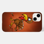 Coques Case-Mate iPhone Drôle derp Turquie dessin (Verso (horizontal))