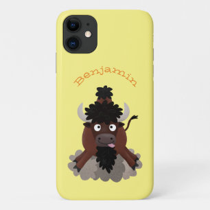 Case-Mate iPhone Case Drôle dessin animé de bison de buffle