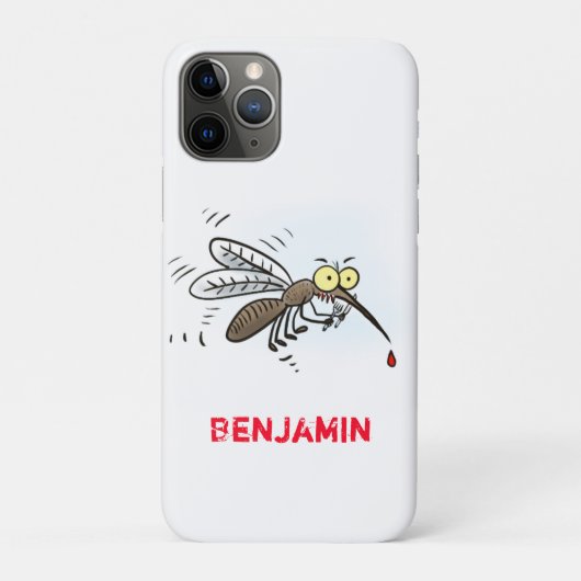 Coques Case-Mate iPhone Drôle dessin d'insecte moustique (Dos)