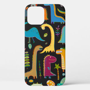 Case-Mate iPhone Case Drôle dinosaure sans couture motif