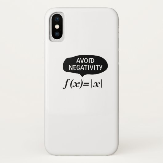 Coques Case-Mate iPhone Drôle évitez l'étudiant nerd de geek de maths de (Dos)