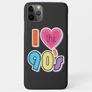 Case-Mate iPhone Case Drôle I Love The 90's, 1990's Theme Party