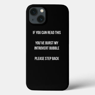 Case-Mate iPhone Case Drôle Introvertir Agroraphobic Print S'il vous pla