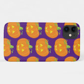 Coques Case-Mate iPhone Drôle Jack O'Lantern Citrouille Motif d'Halloween (Dos (Horizontal))