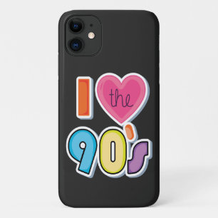 Case-Mate iPhone Case Drôle je aime les années 90, soirée à thème années